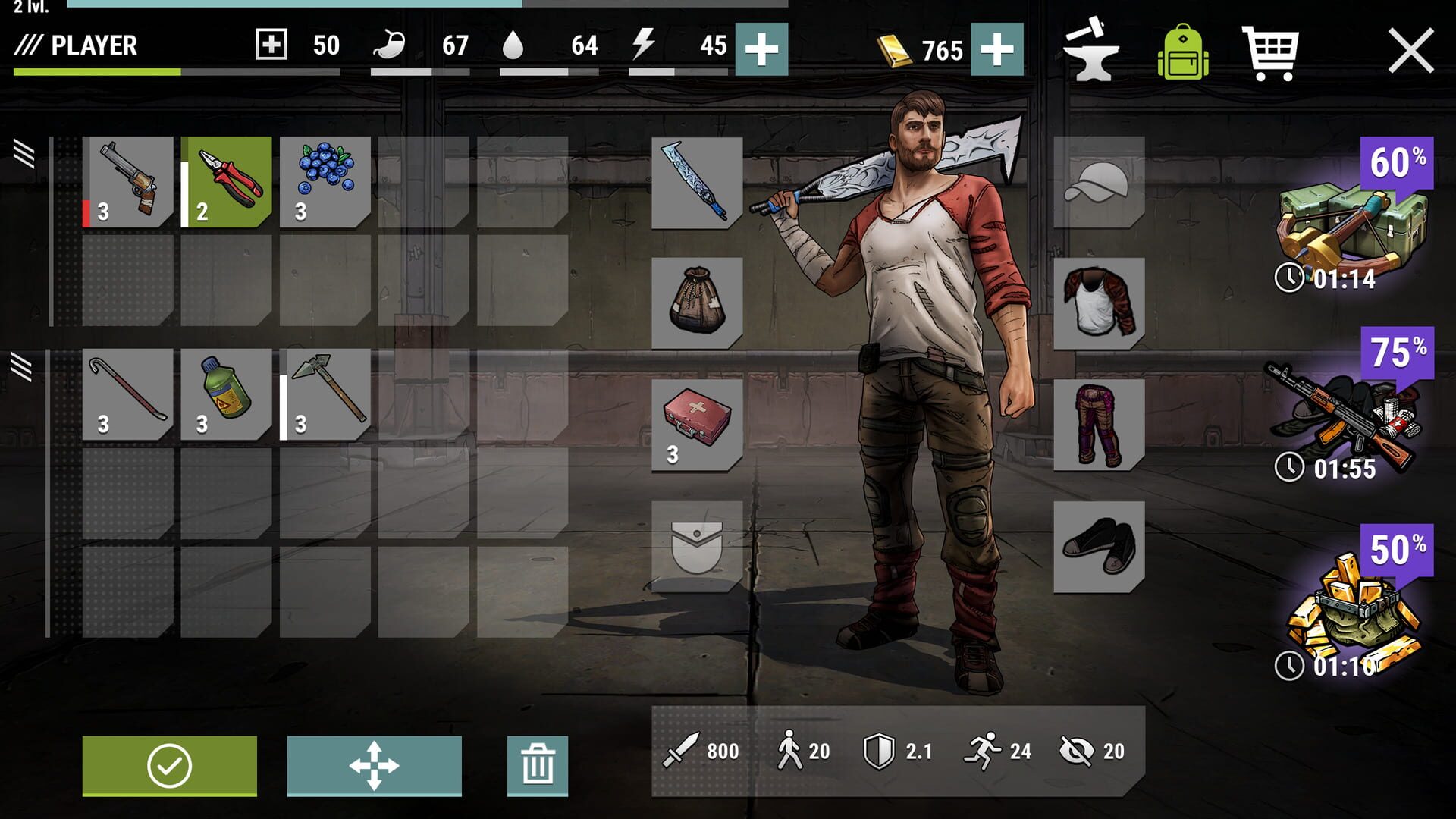 Dark Days: Zombie Survival - Screenshot