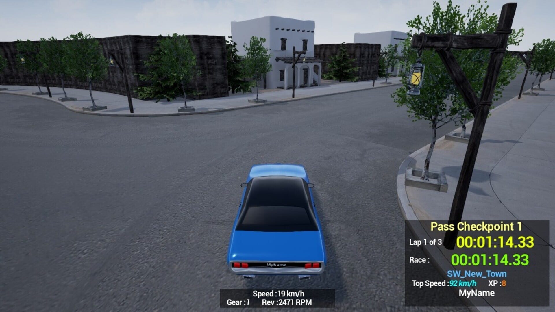 Maze Workout: Western Lost Solo Car Racer - Screenshot