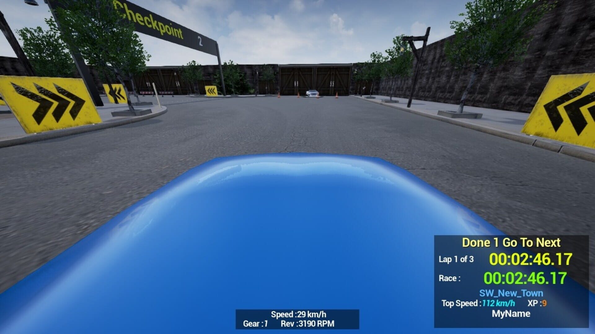 Maze Workout: Western Lost Solo Car Racer - Screenshot