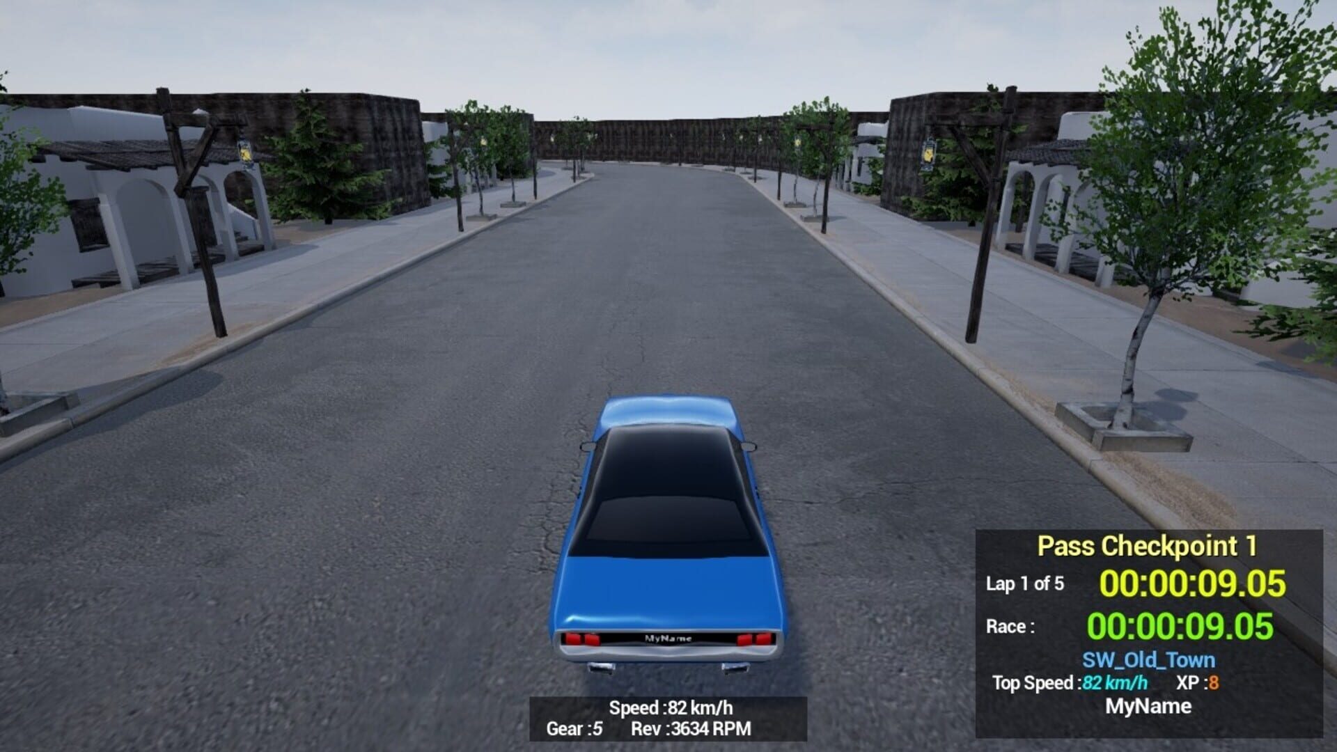 Maze Workout: Western Lost Solo Car Racer - Screenshot