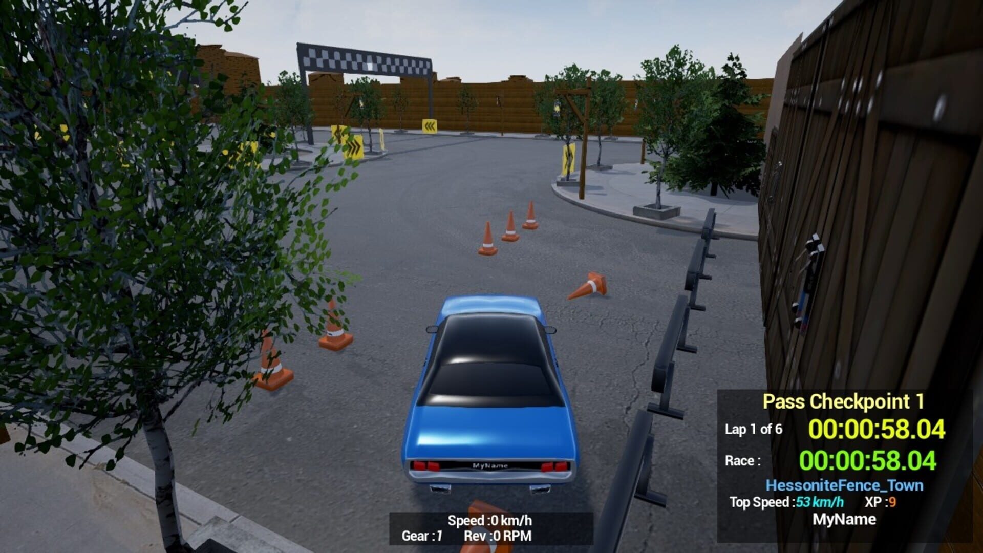 Maze Workout: Western Lost Solo Car Racer - Screenshot