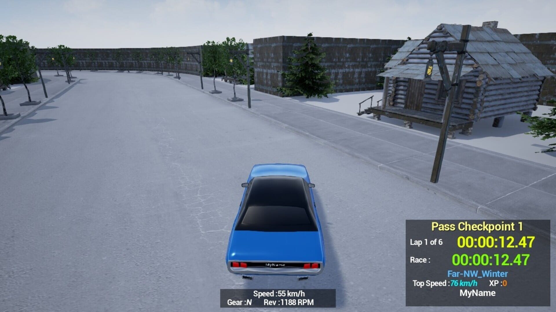 Maze Workout: Western Lost Solo Car Racer - Screenshot