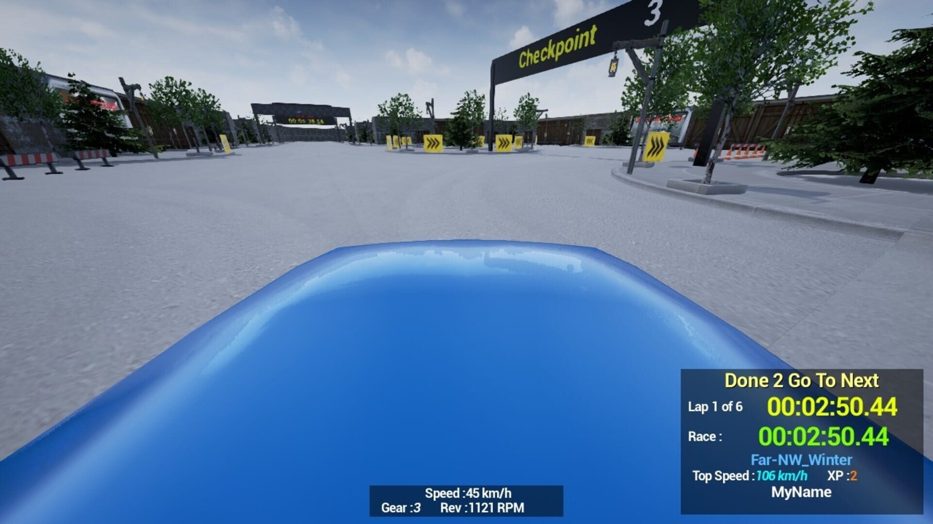 Maze Workout: Western Lost Solo Car Racer - Screenshot