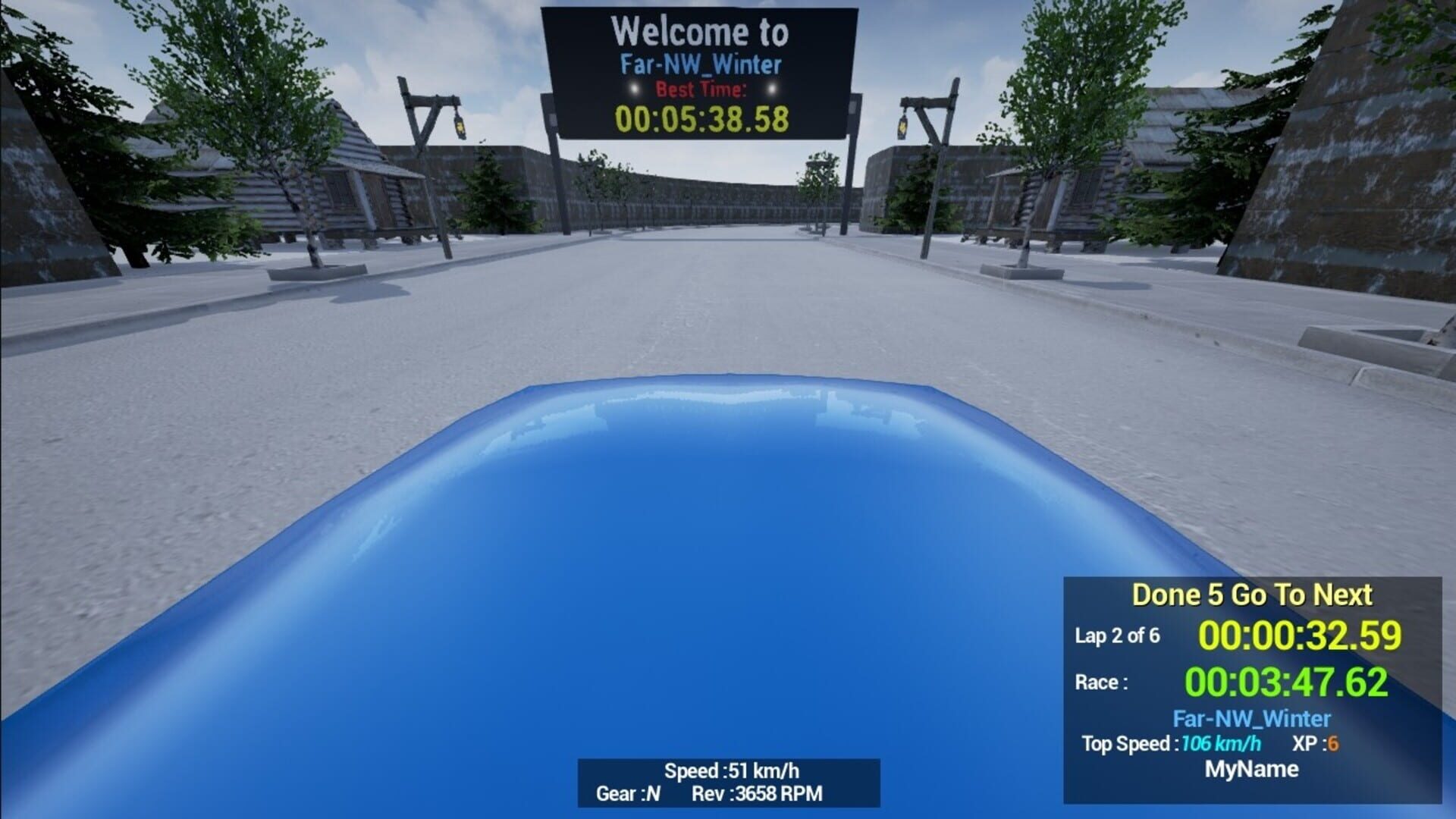 Maze Workout: Western Lost Solo Car Racer - Screenshot