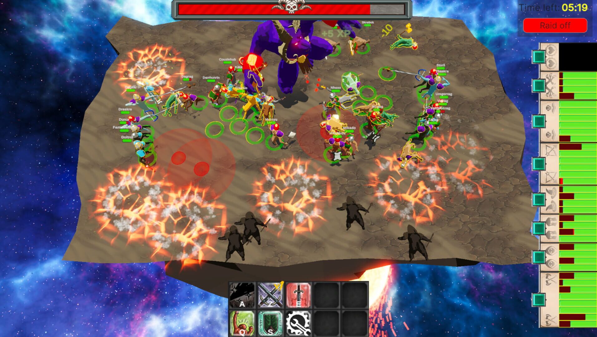 Raid Off! - Screenshot