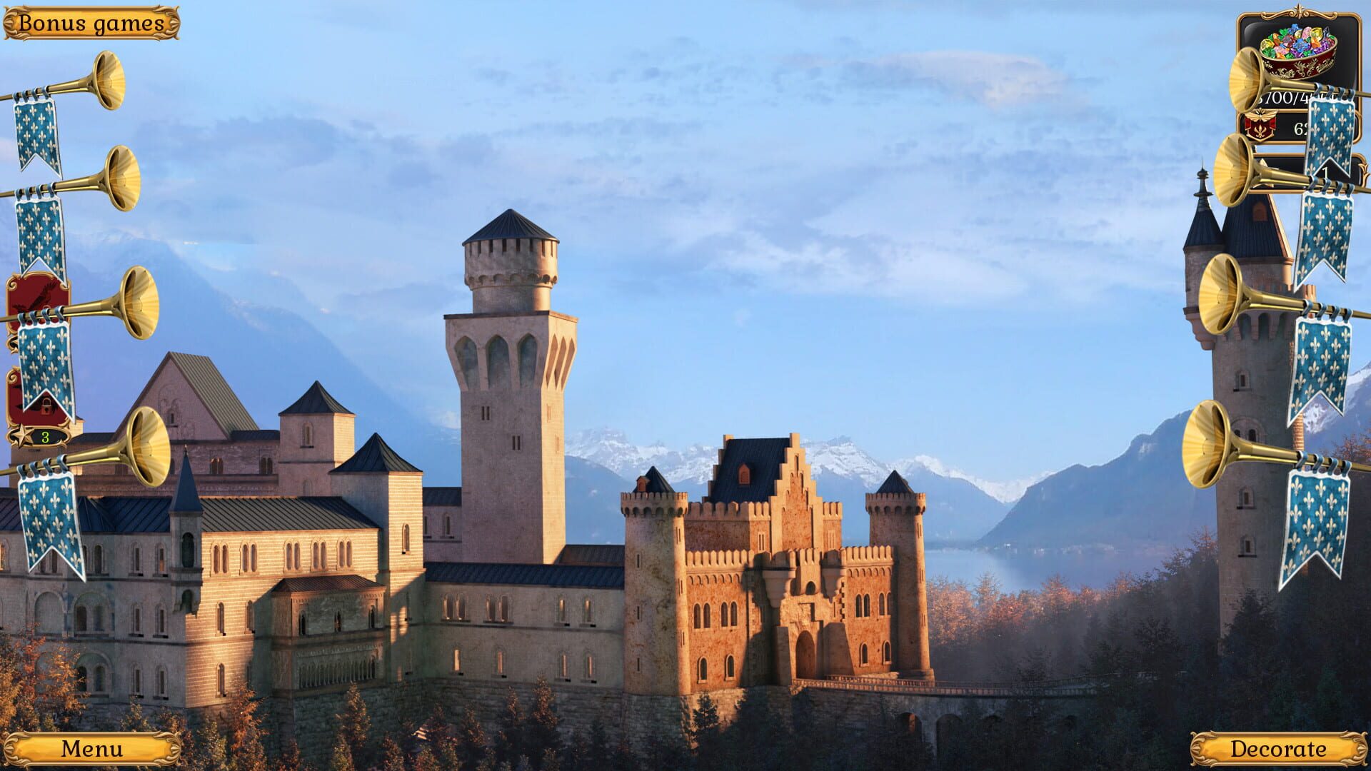 Jewel Match Origins 2: Bavarian Palace - Collector's Edition - Screenshot
