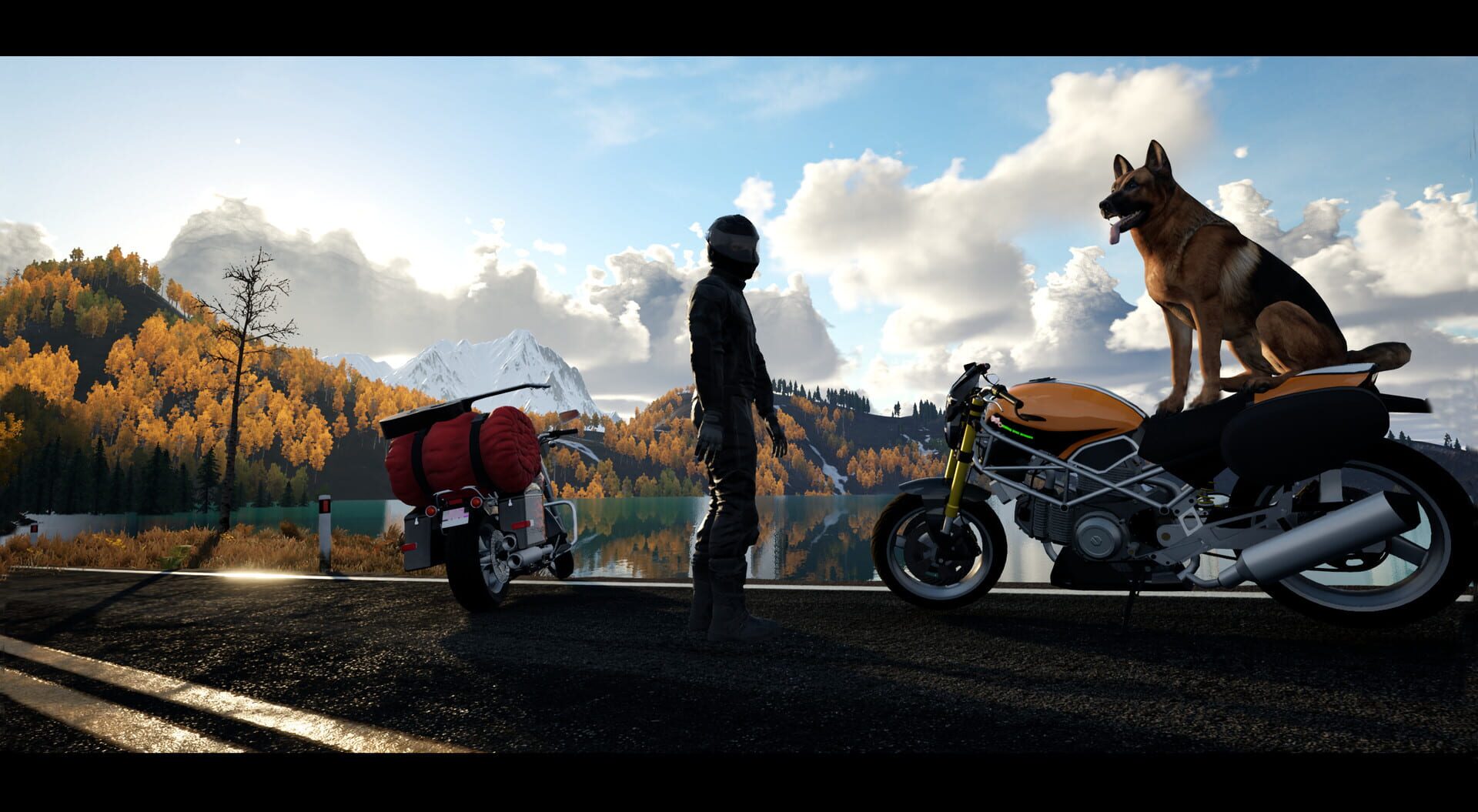 Motorcycle Travel Simulator - Screenshot