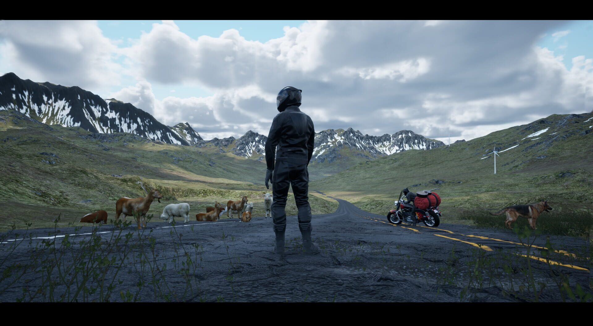 Motorcycle Travel Simulator - Screenshot