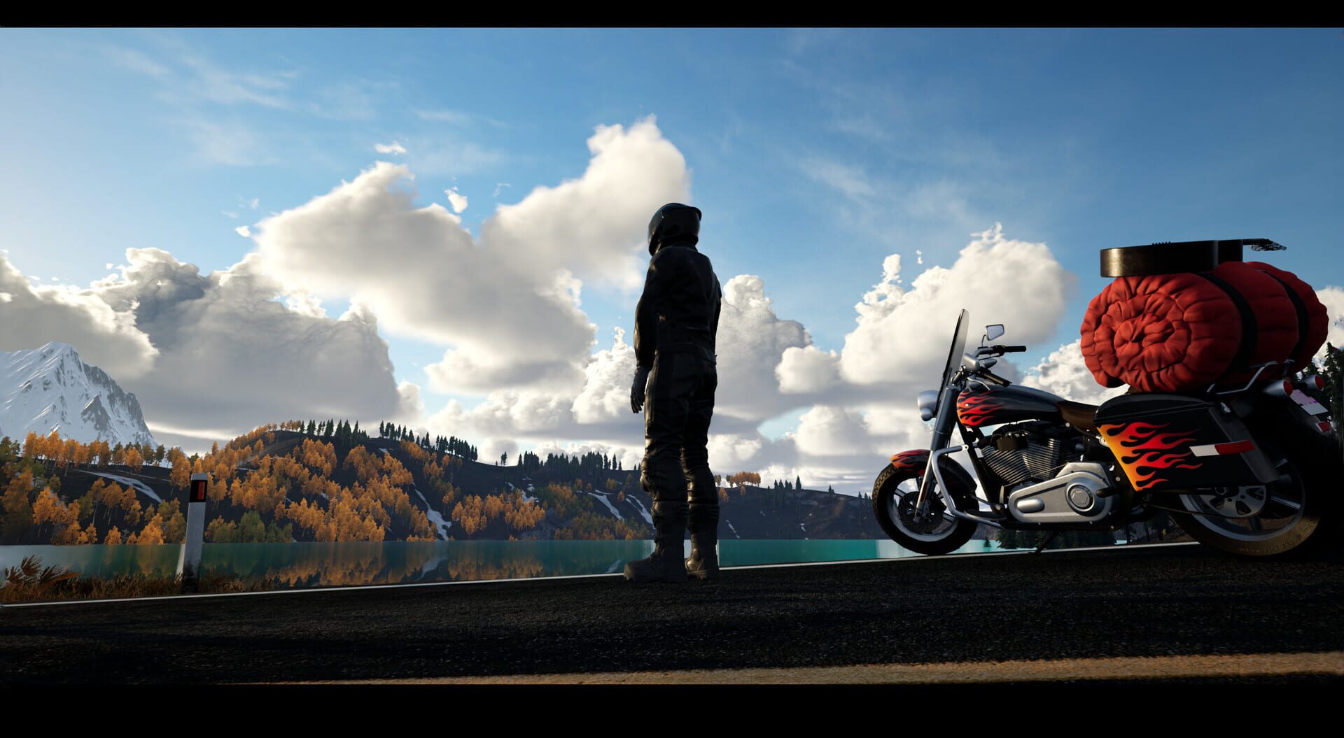 Motorcycle Travel Simulator - Screenshot