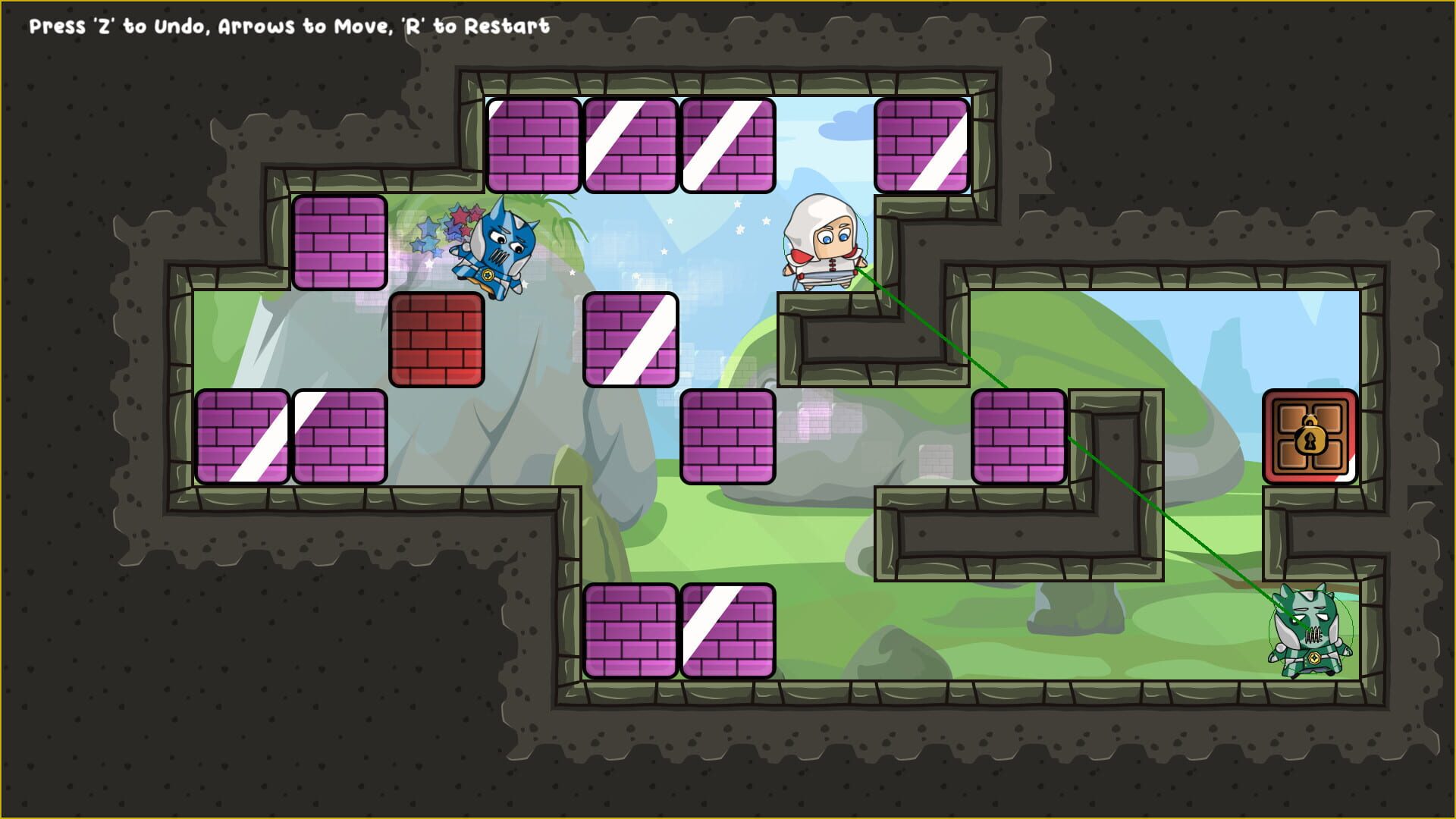 Slide 'Em Up - Screenshot