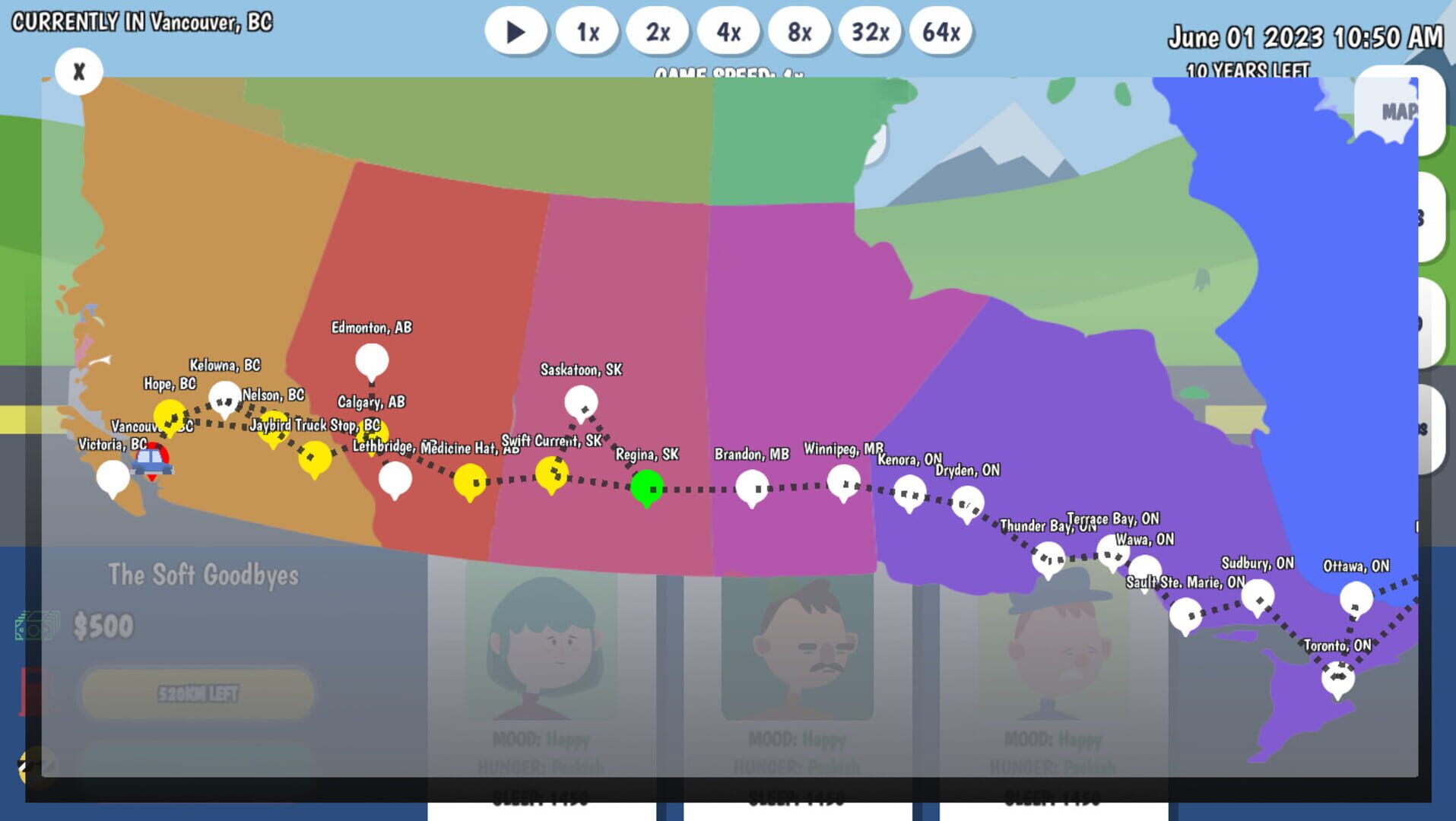 DIY Tour: Indie Rock Simulator - Screenshot