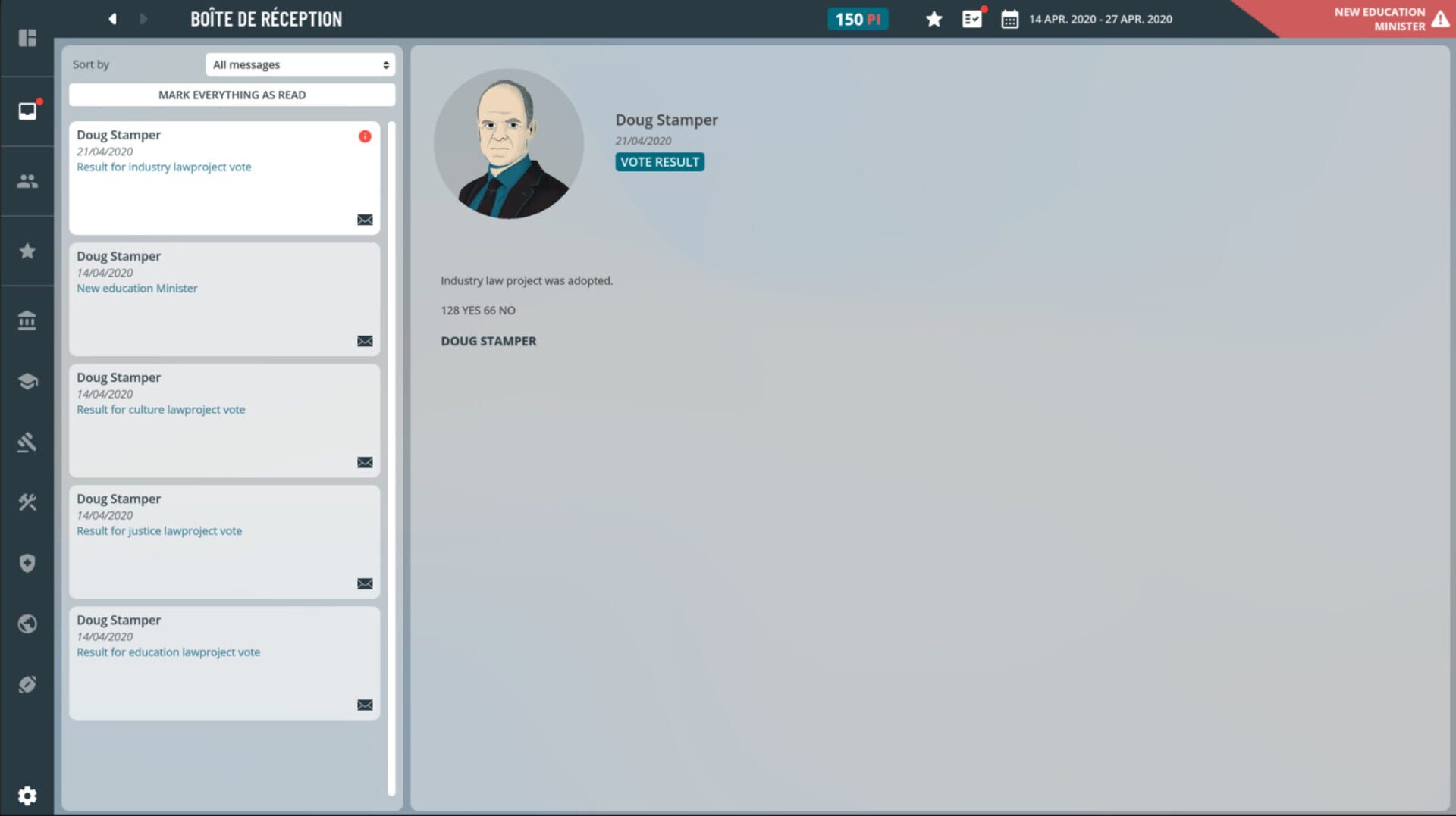 The President - Screenshot
