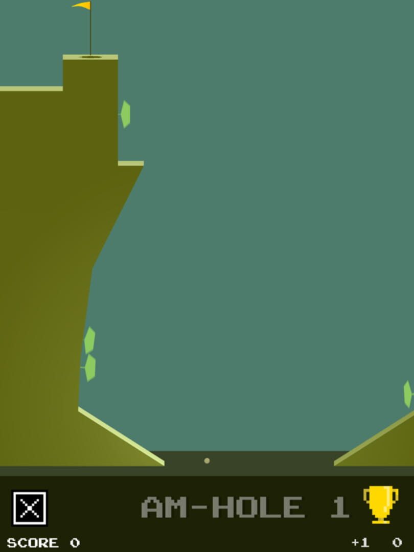 Vertical Golf - Screenshot