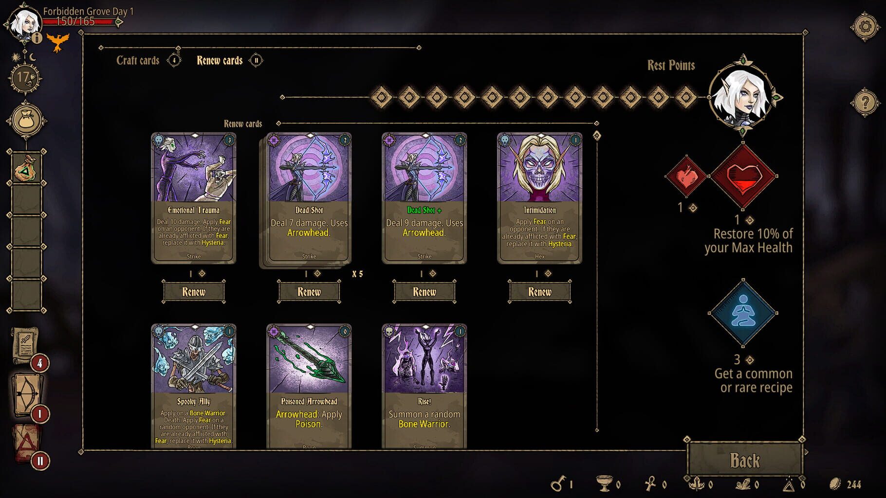 Deck of Ashes: Tome of Dimensions screenshot