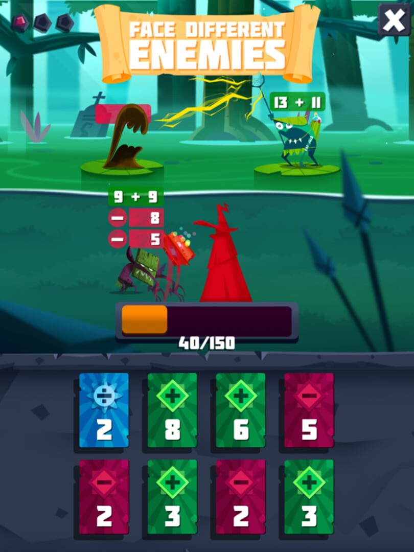 Arithmagic: Math Wizard Game - Screenshot