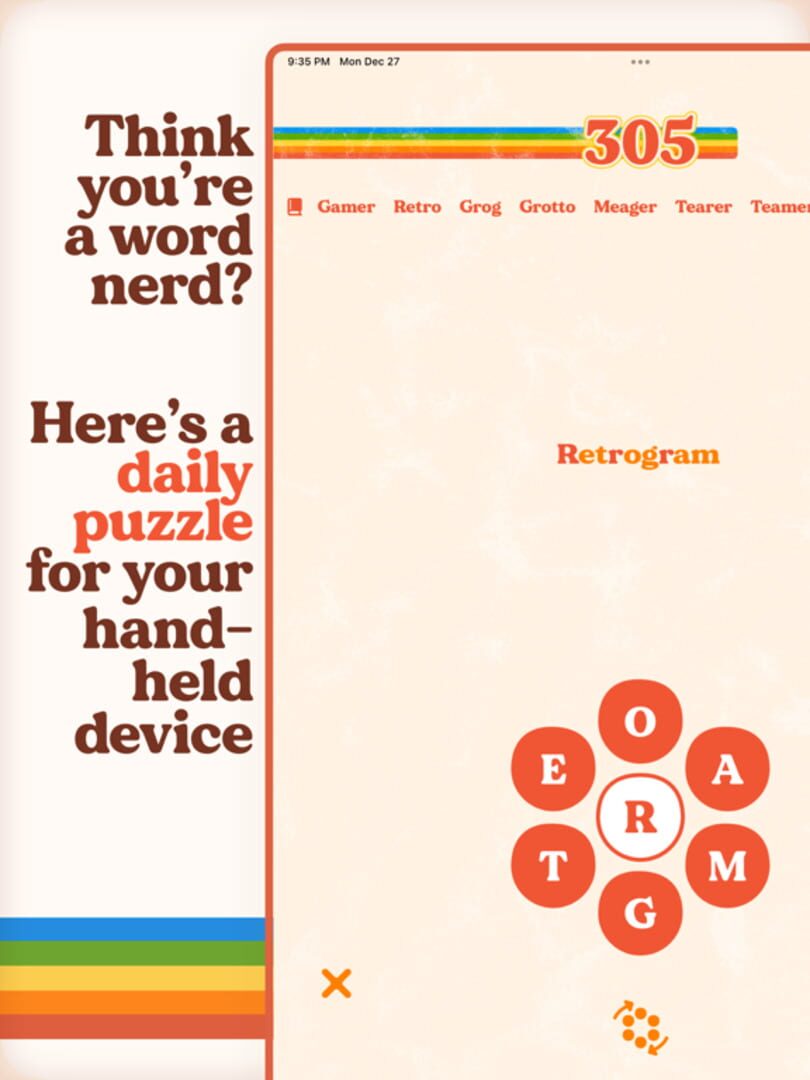 Retrogram