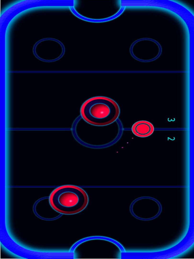 Air Hockey Blue - Screenshot