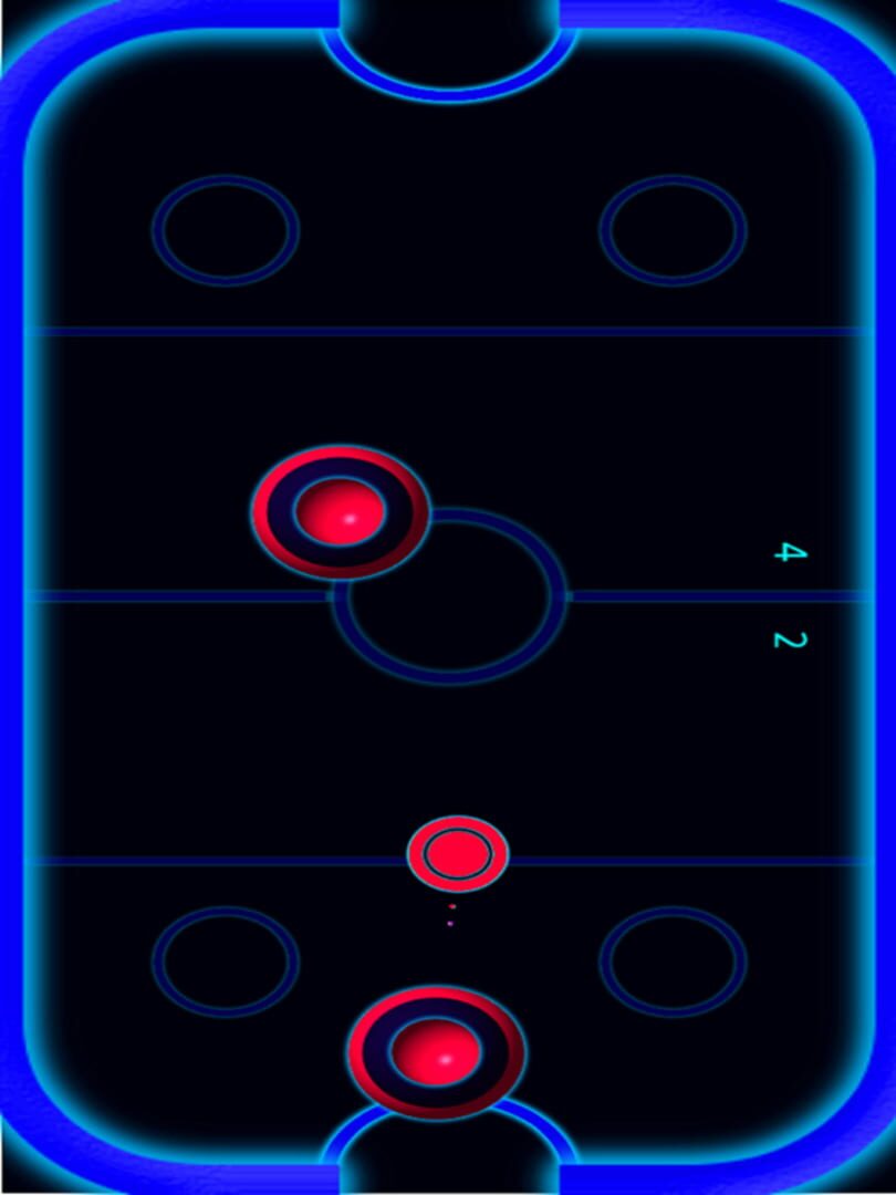 Air Hockey Blue - Screenshot