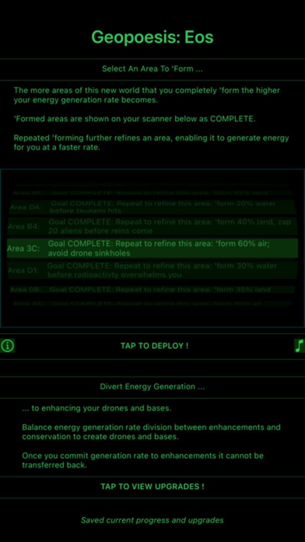 Geopoesis: Eos - Screenshot
