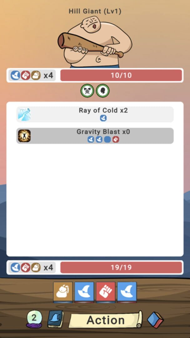 Wizard is Rolling - Screenshot