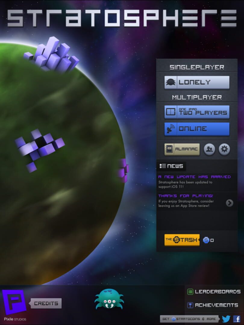 Stratosphere Defense - Screenshot