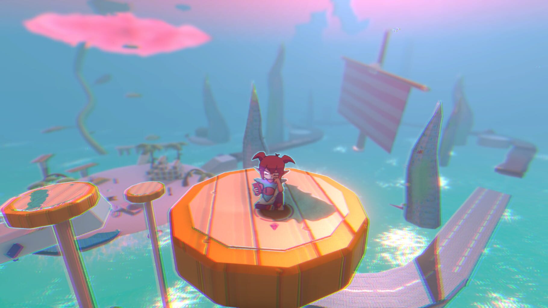 Demon Turf: Neon Splash screenshot