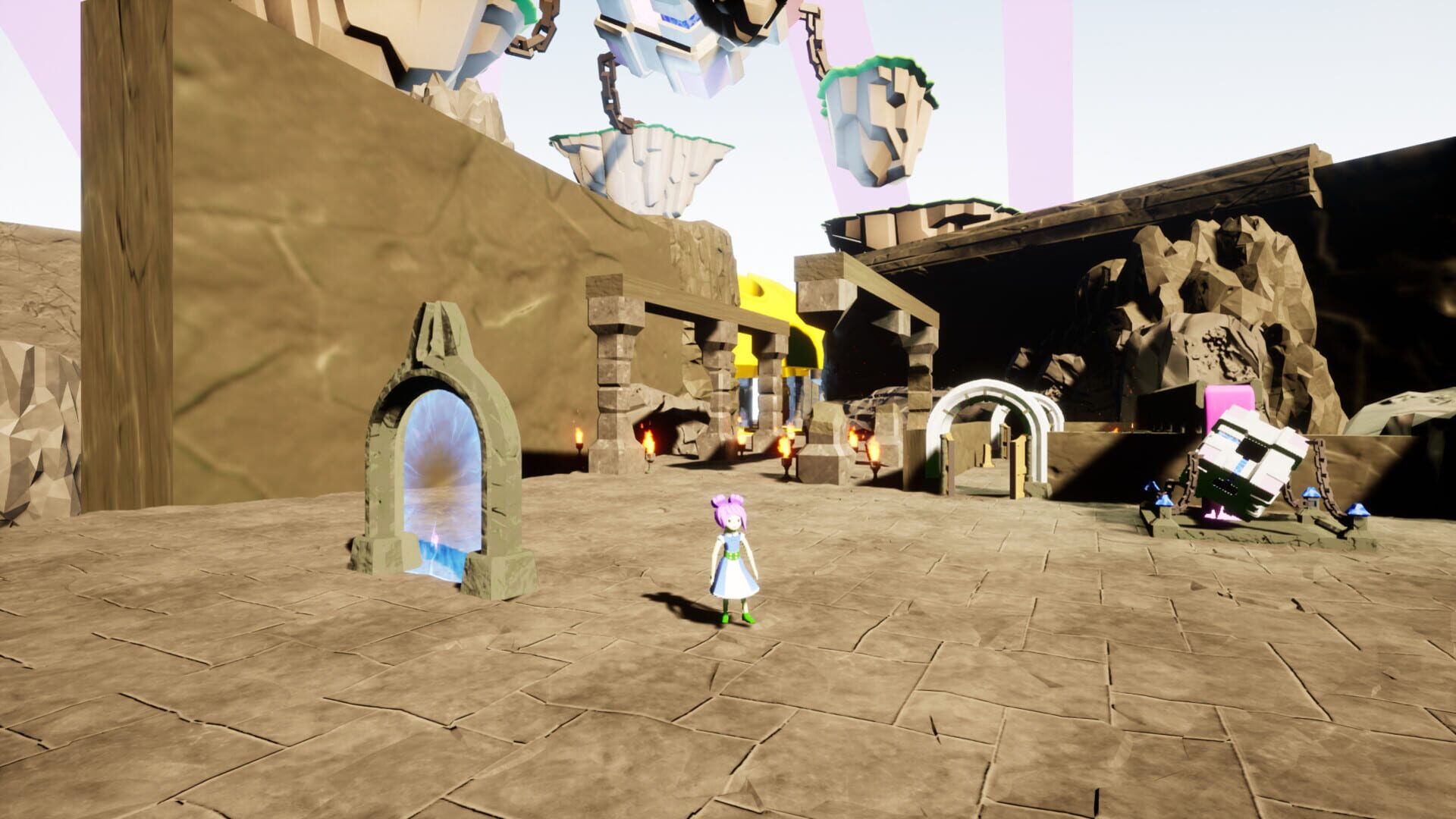 Monica the Story of Far Worlds - Screenshot