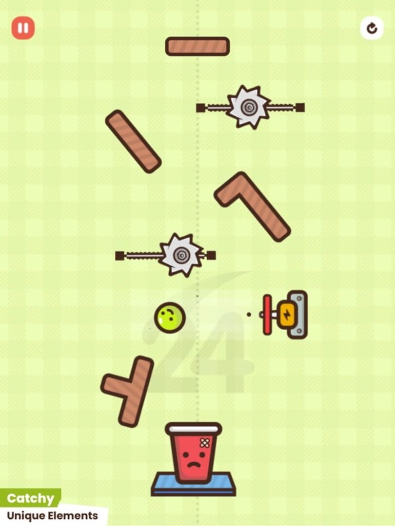 Frantic Fall - Screenshot