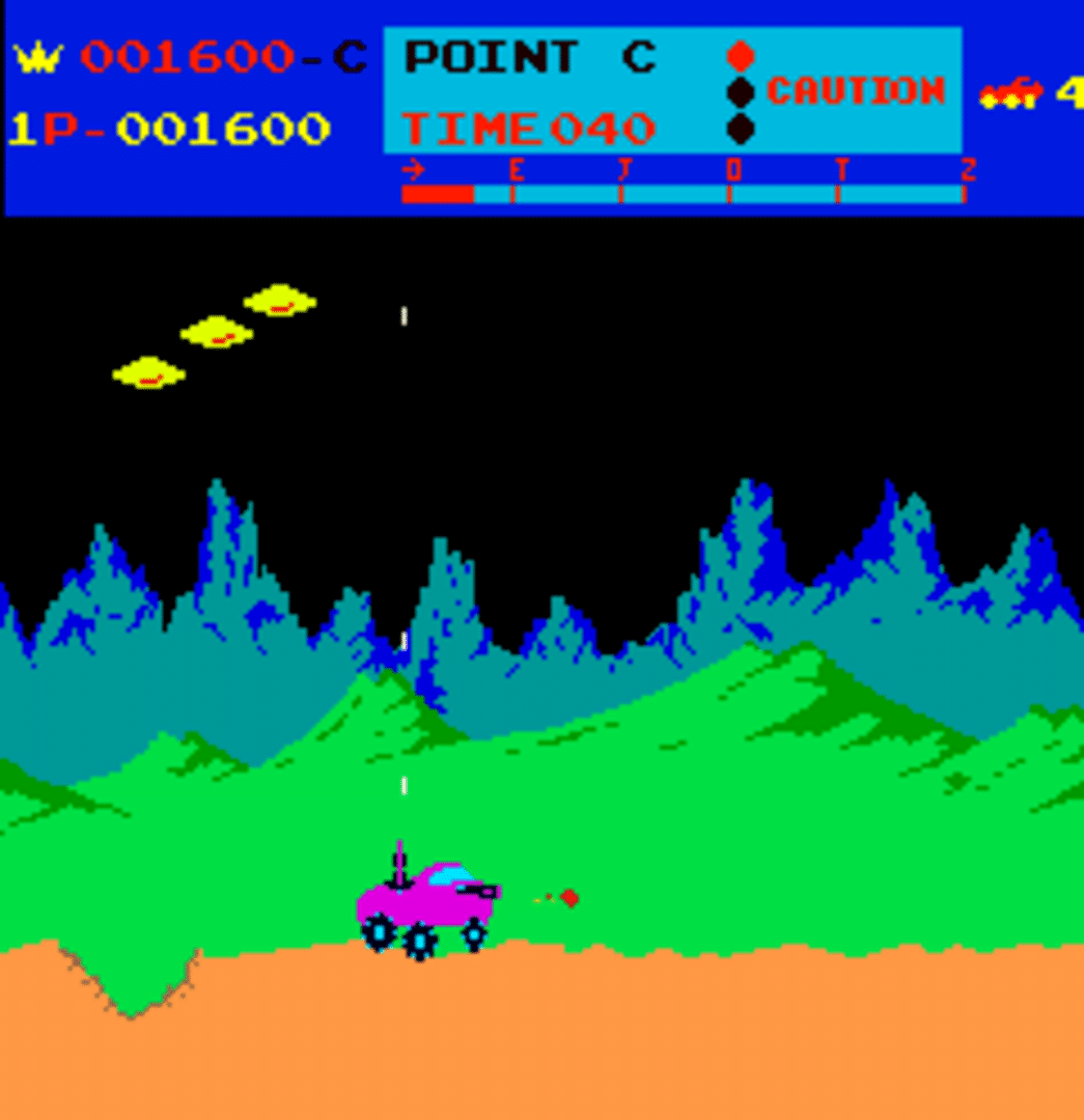 Moon Patrol screenshot