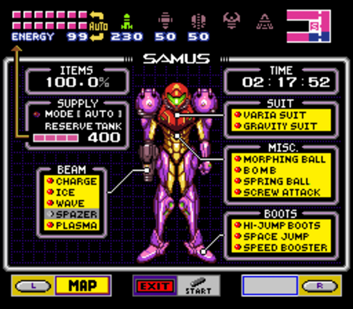 Super Metroid: Redux screenshot