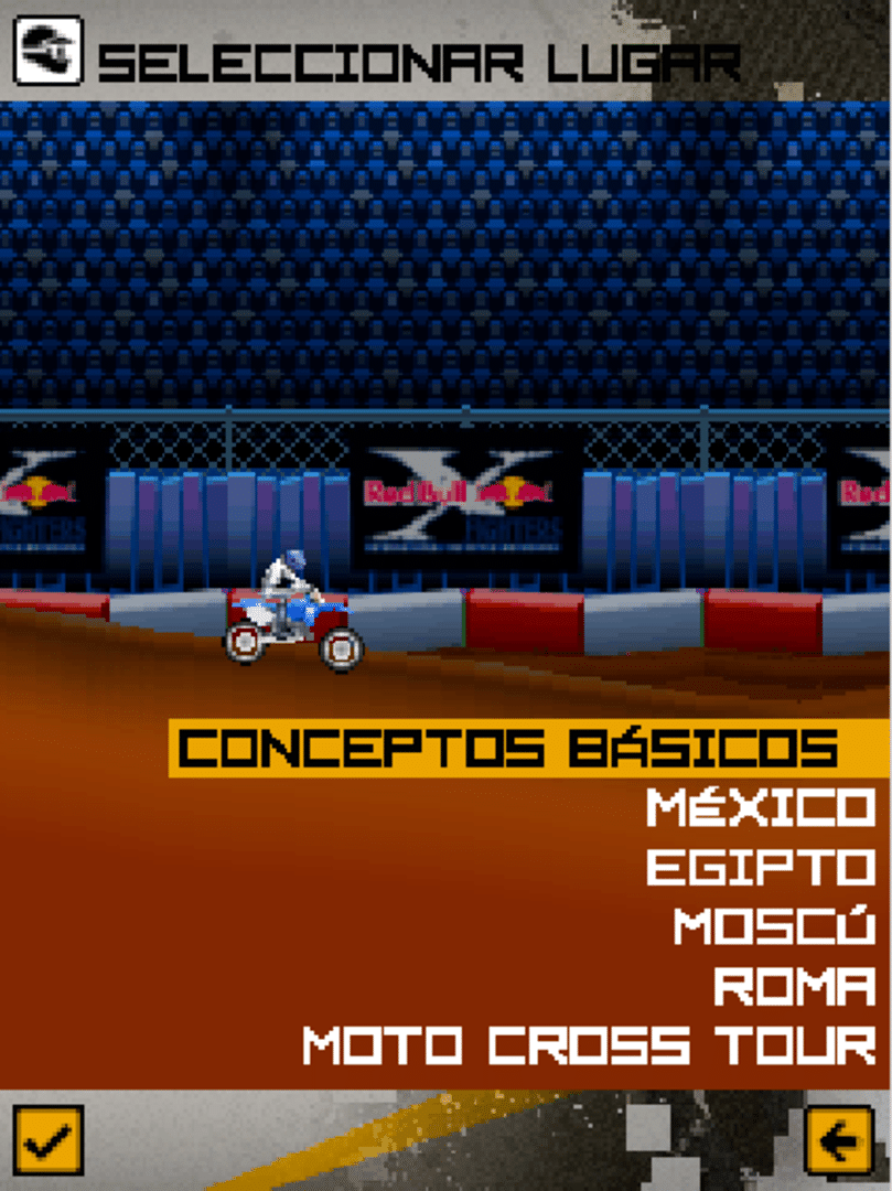 Red Bull MotoCross 2D screenshot