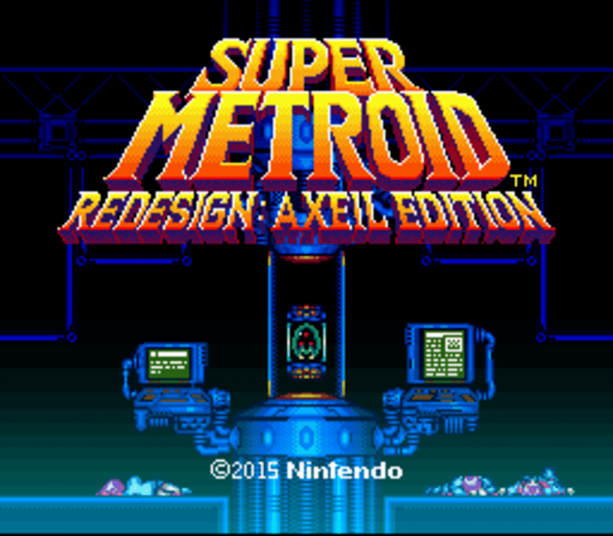 super metroid redesign axeil edition help