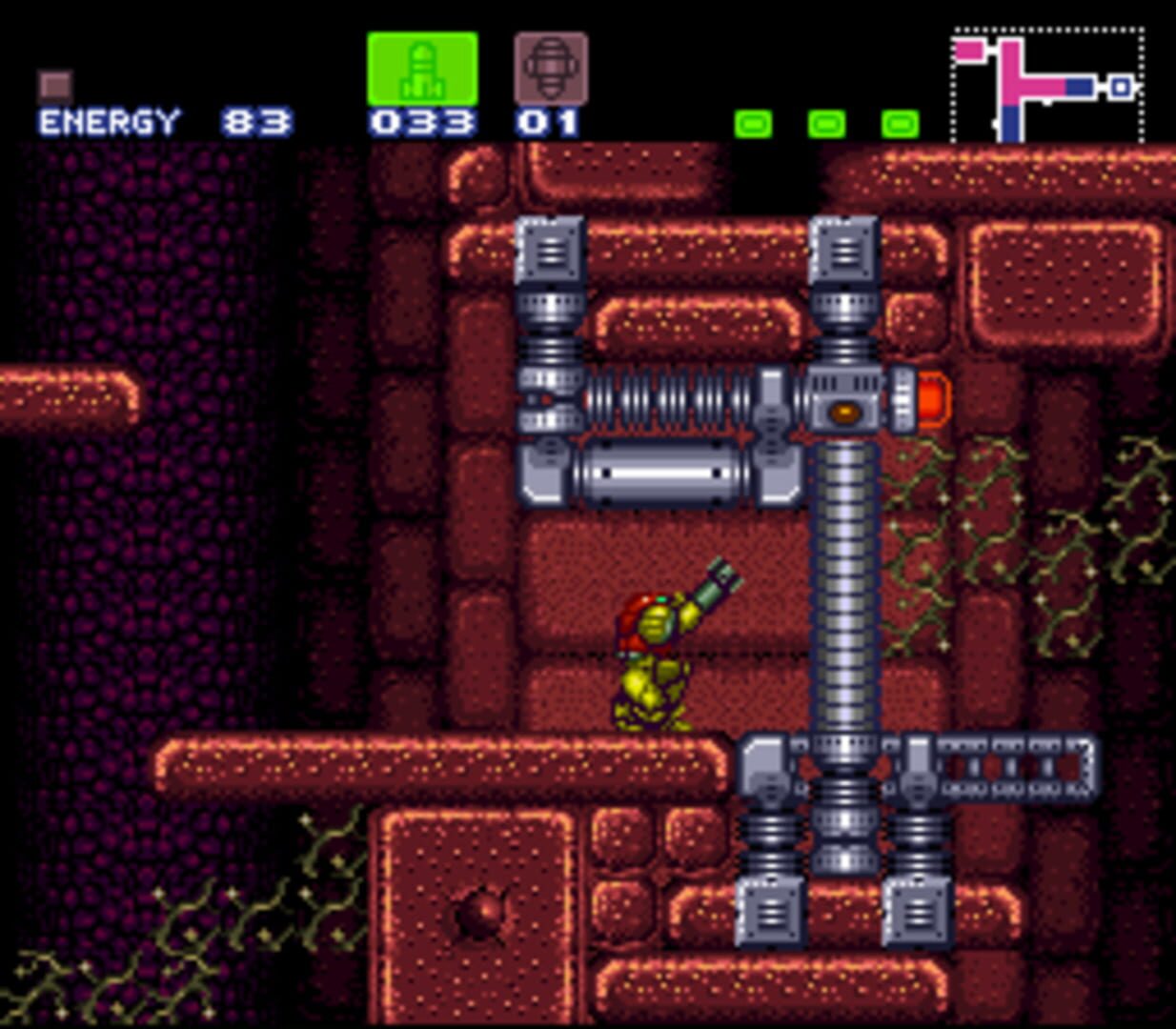 Captura de pantalla - Super Metroid: Redesign - Axeil Edition