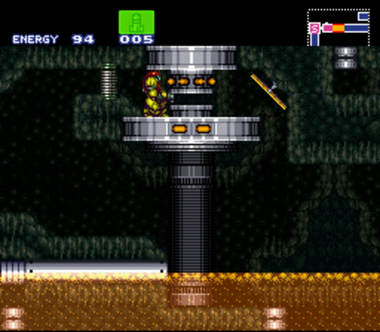 Captura de pantalla - Super Metroid: Redesign - Axeil Edition