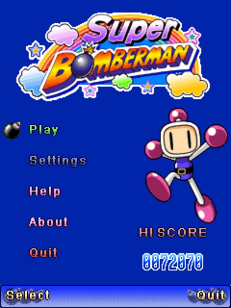 Captura de pantalla - Super Bomberman