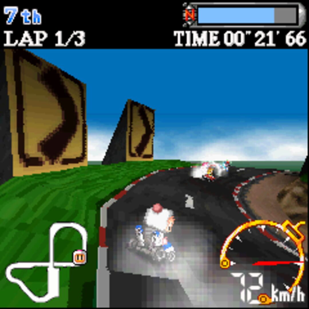 Captura de pantalla - Bomberman Kart 3D