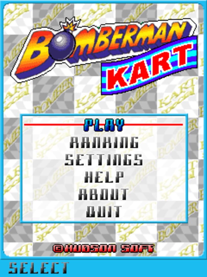 Captura de pantalla - Bomberman Kart