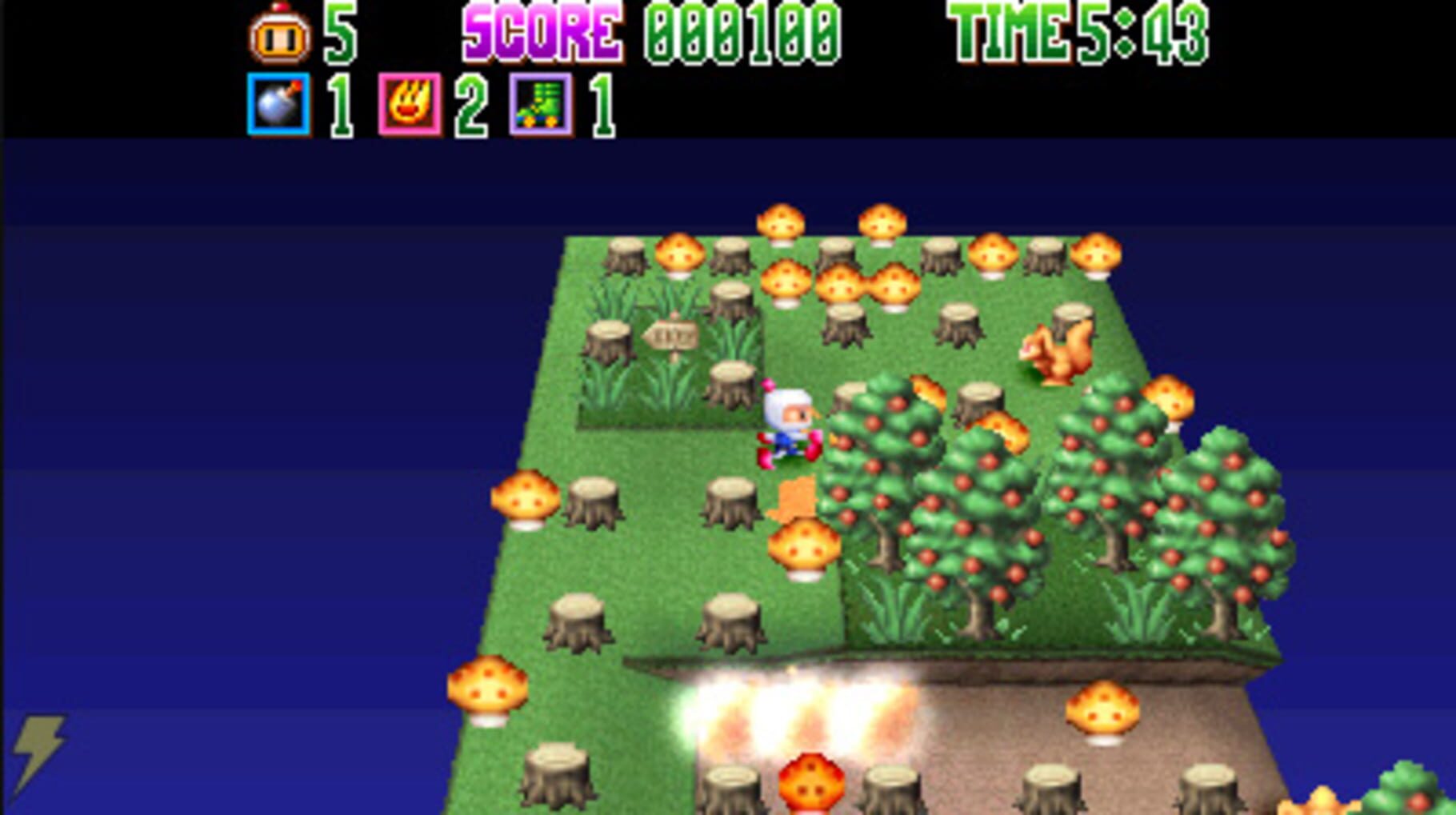 Captura de pantalla - Bomberman 3D BT Wide-ban