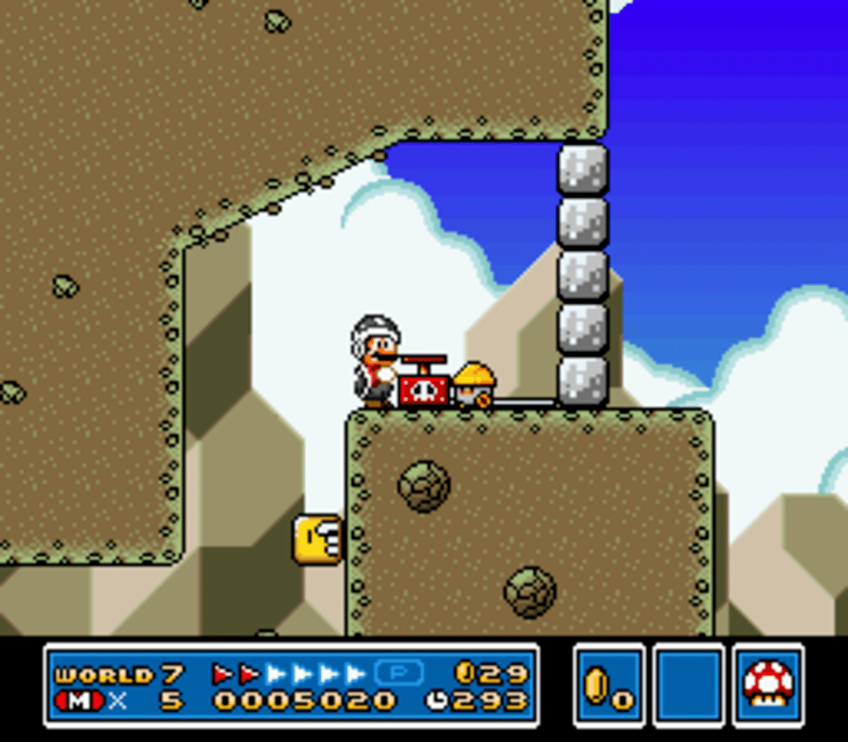 New Super Mario World 1: The Twelve Magic Orbs screenshot