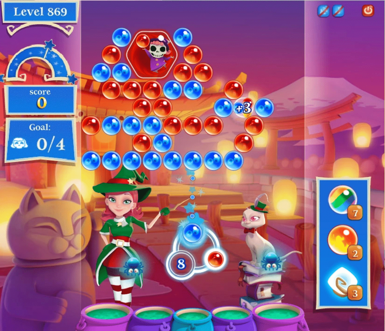 Bubble Witch 2 Saga screenshot