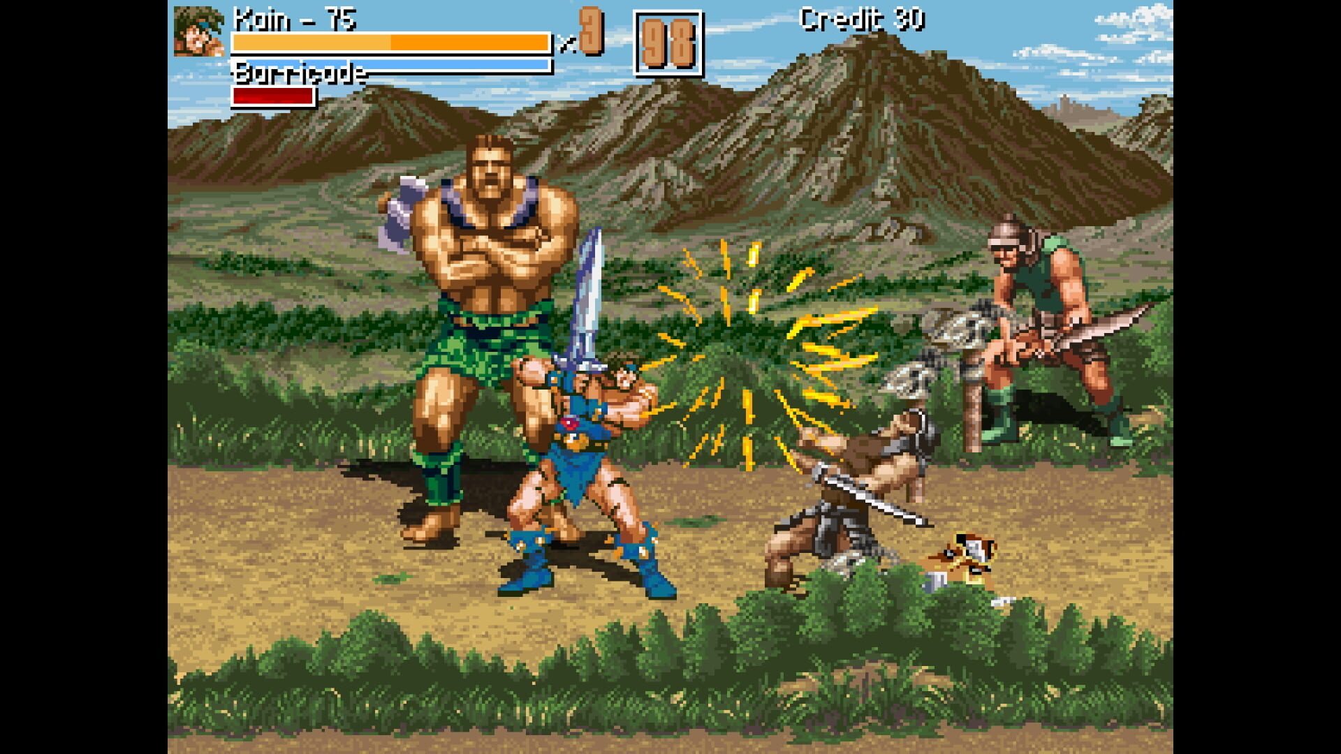 Golden Axe: The Curse of Death Adder - Screenshot