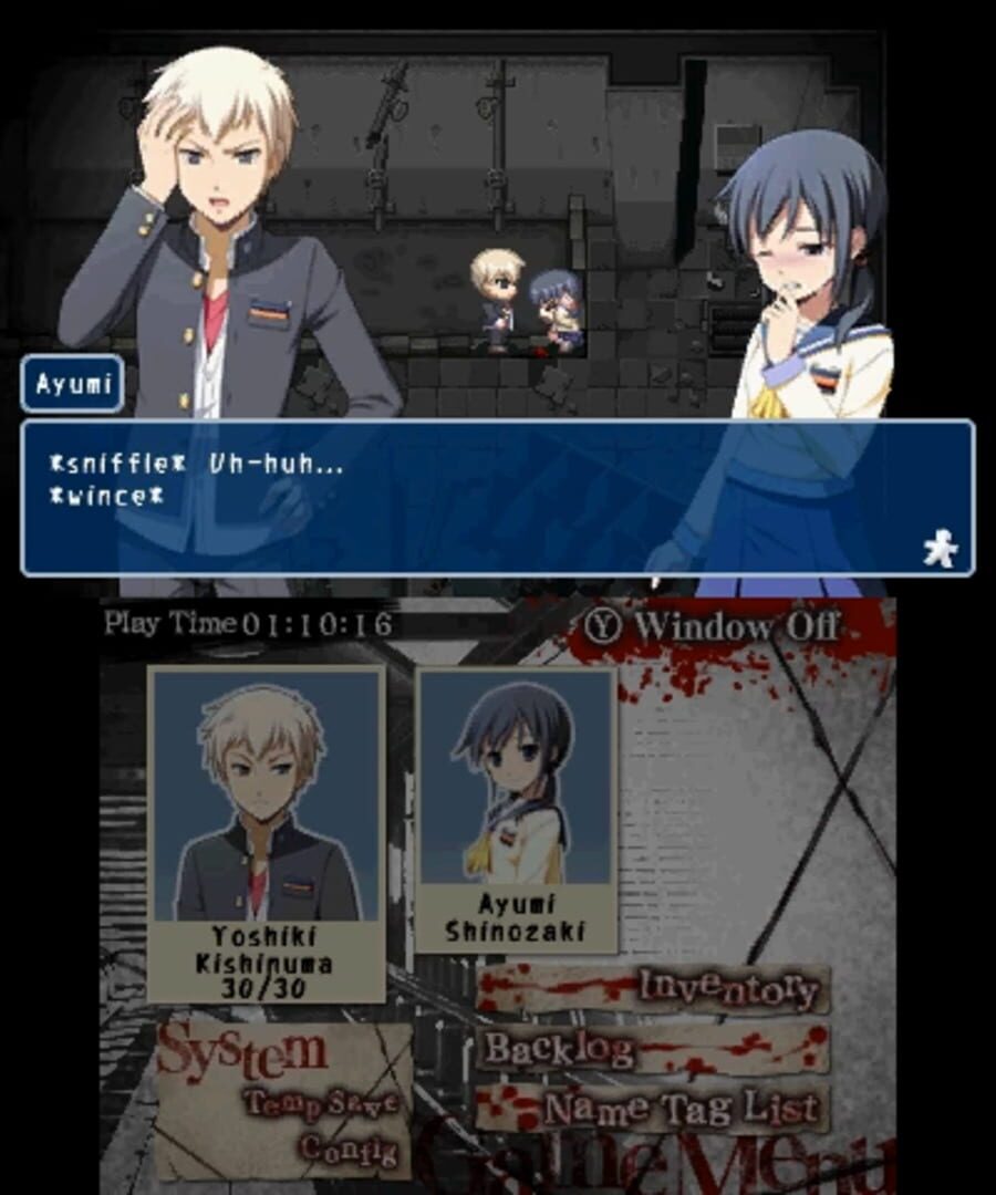 Captura de pantalla - Corpse Party: Back to School Edition