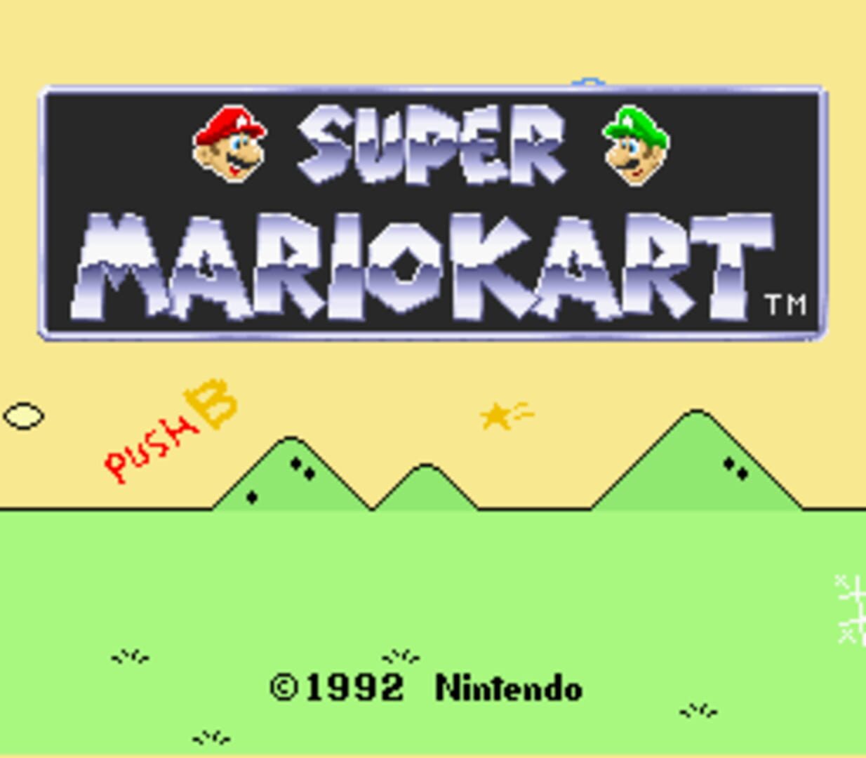 Captura de pantalla - Super Mario Kart: F1 Tracks