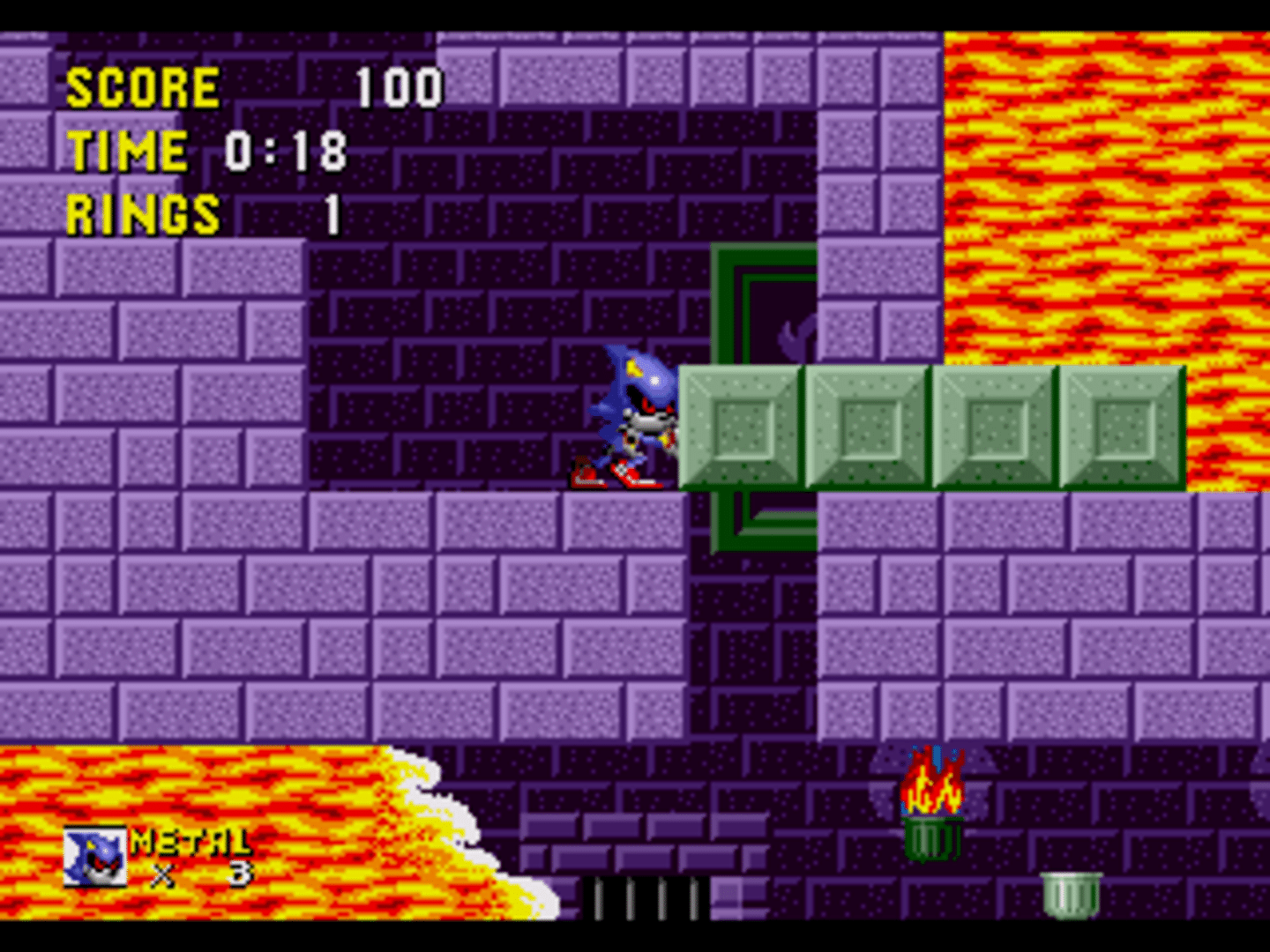 Metal Sonic in Sonic the Hedgehog screenshot