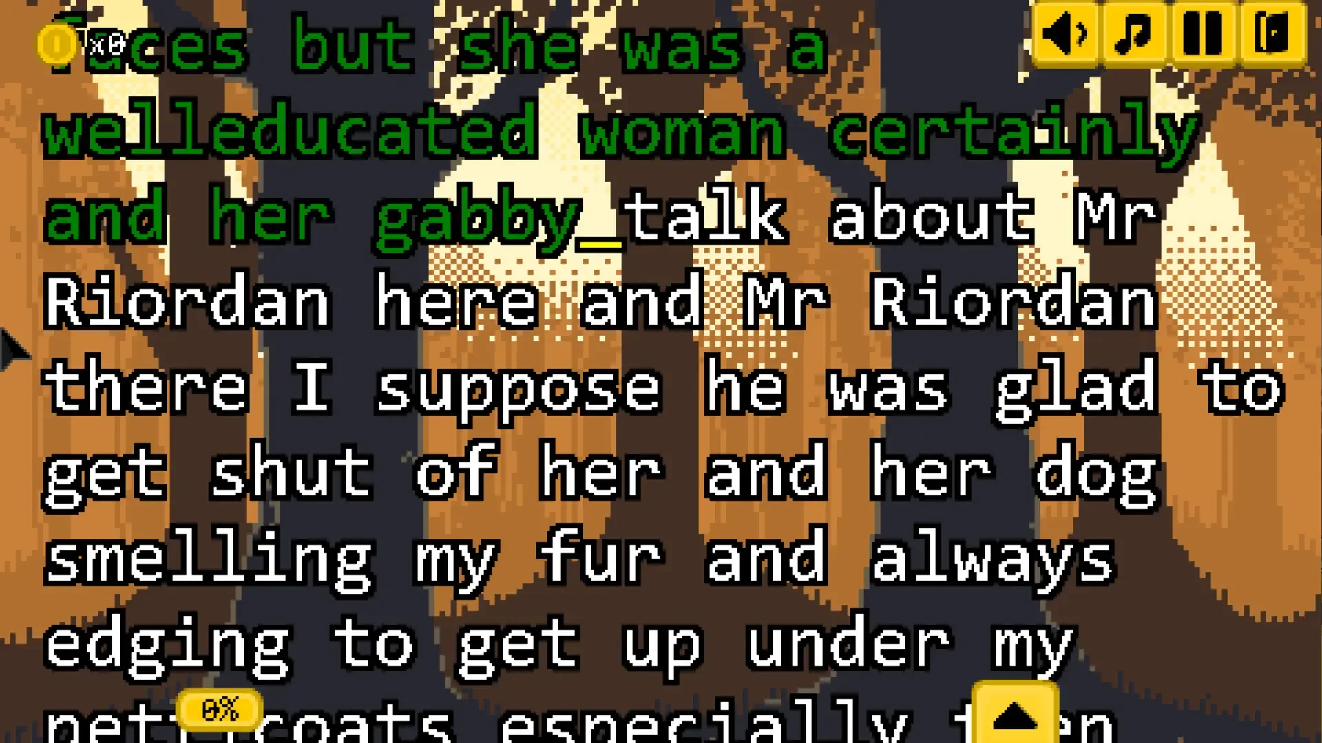 Type the Entire of Ulysses. That's It. That's the Game.