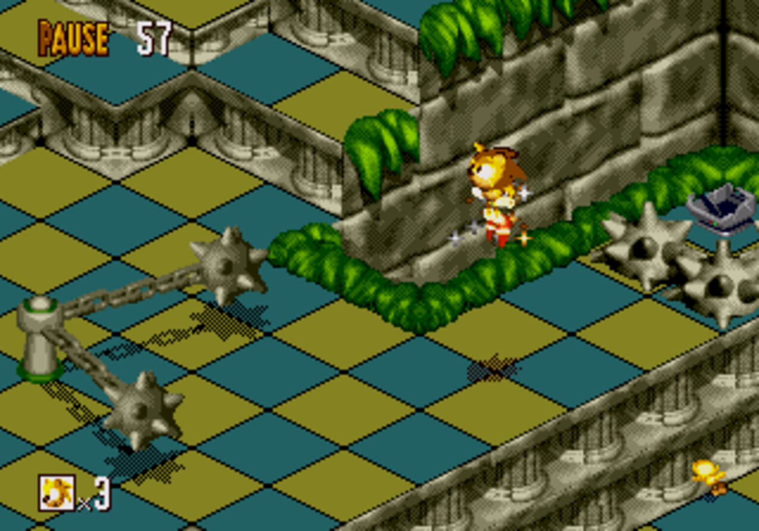 Captura de pantalla - Super Sonic in Sonic 3D