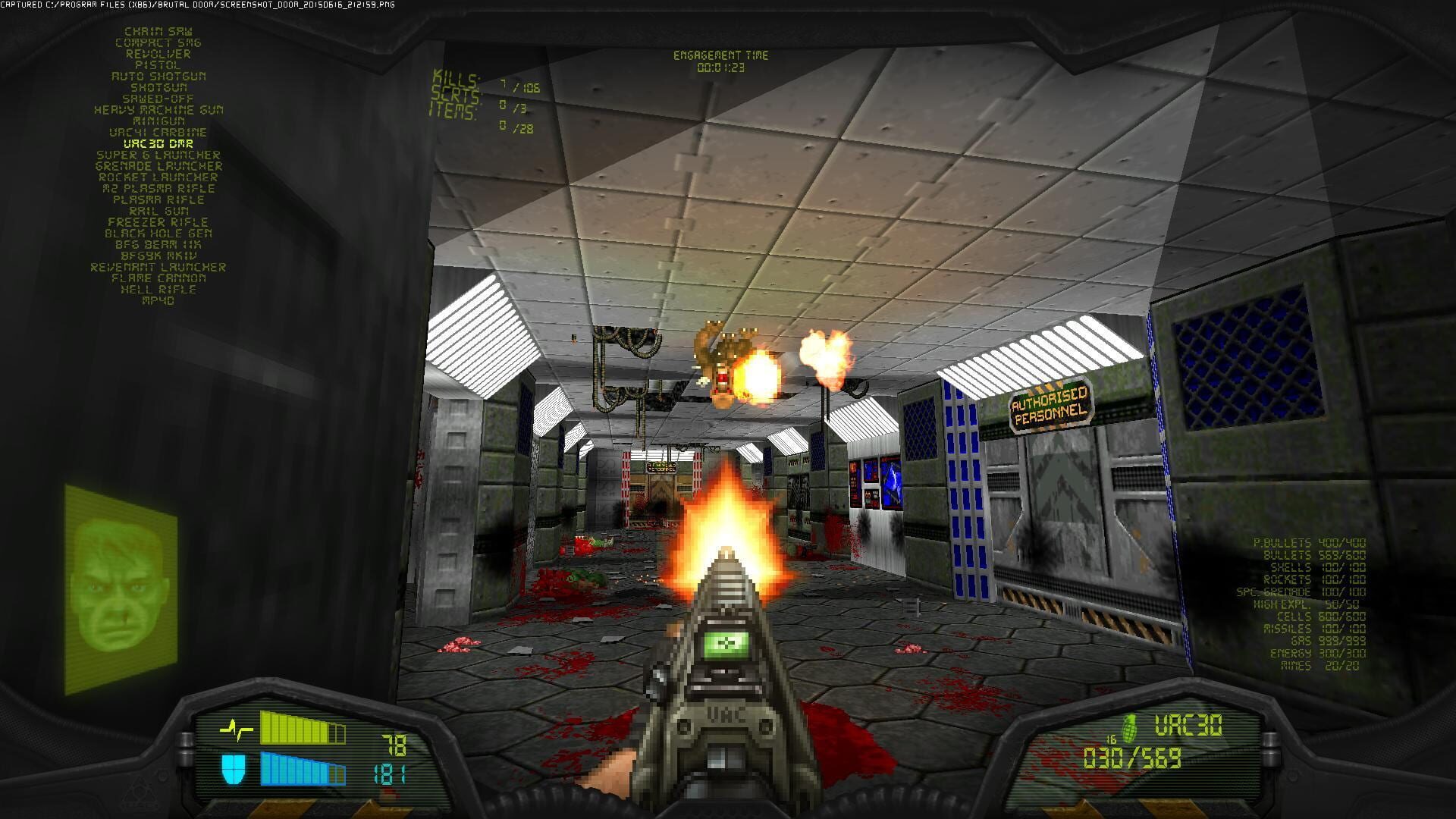 Brutal Doom: Project Brutality - Screenshot