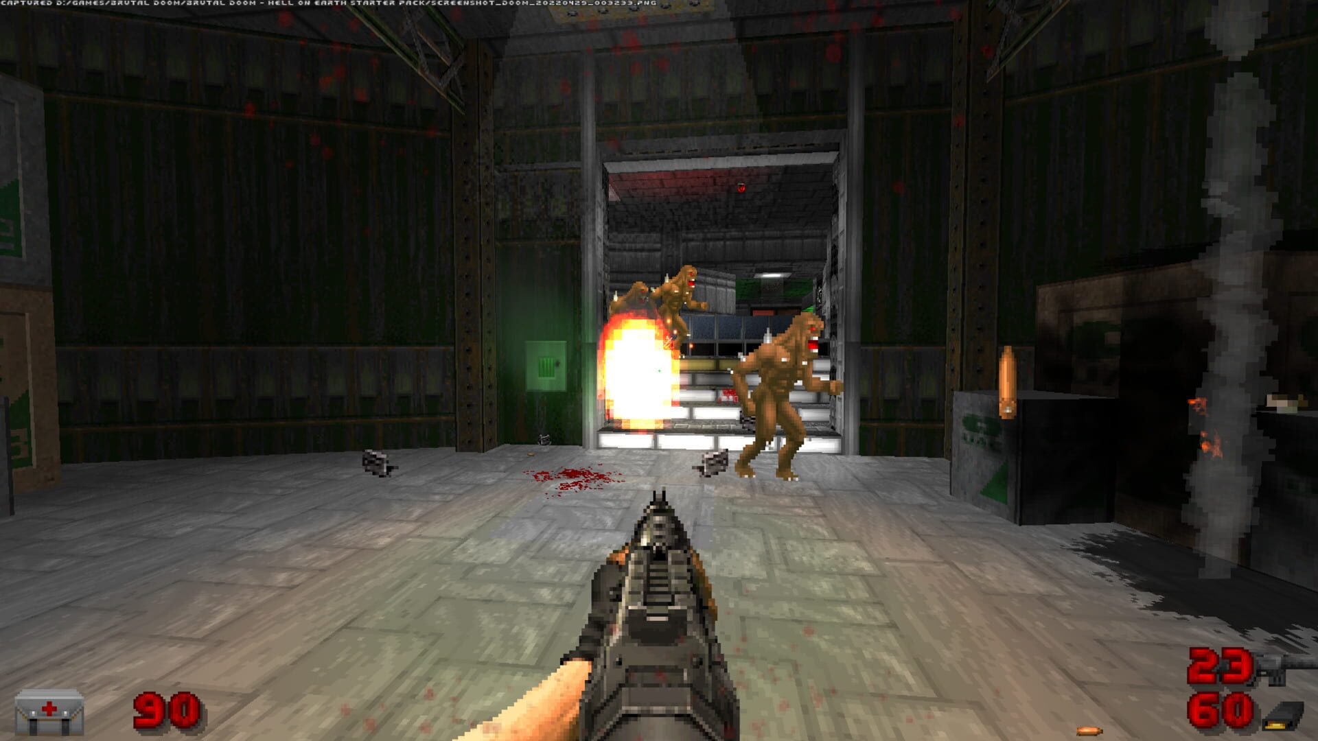 Brutal Doom: Hell on Earth - Starter Pack - Screenshot