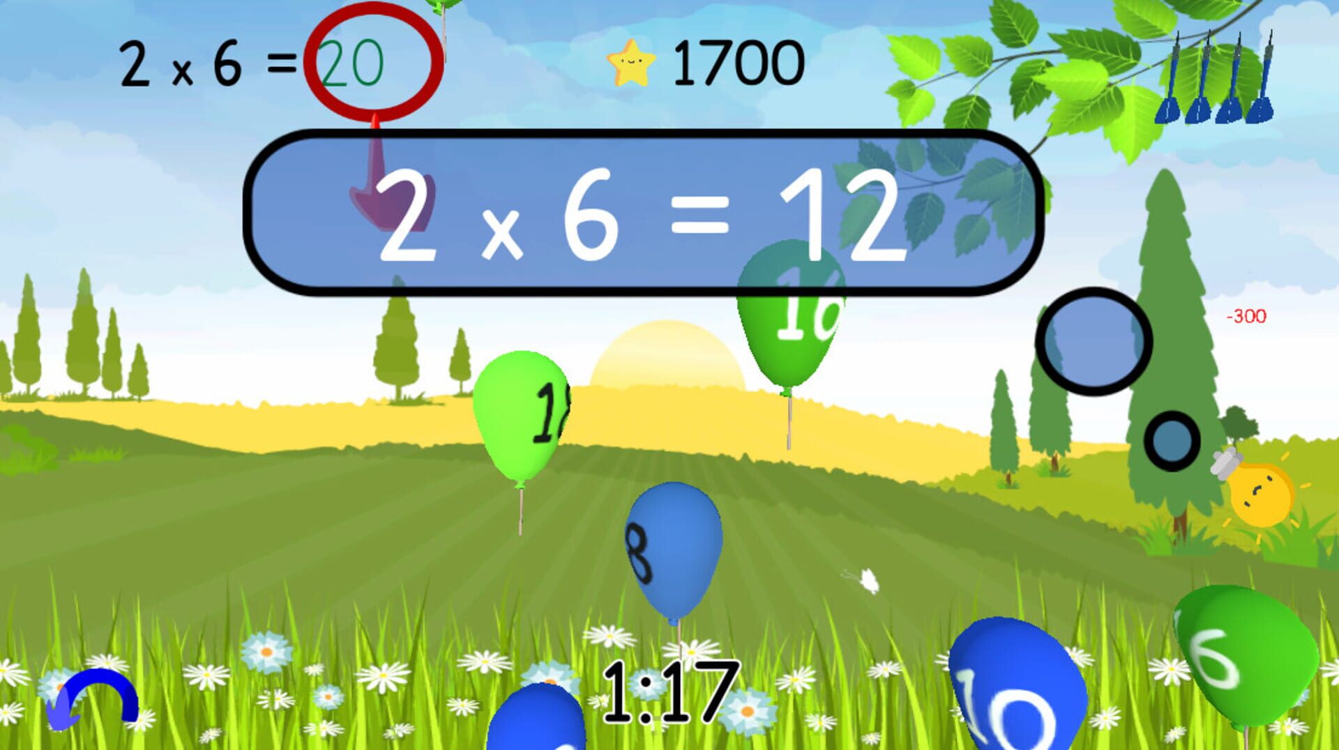 Times Table Hunt - Screenshot