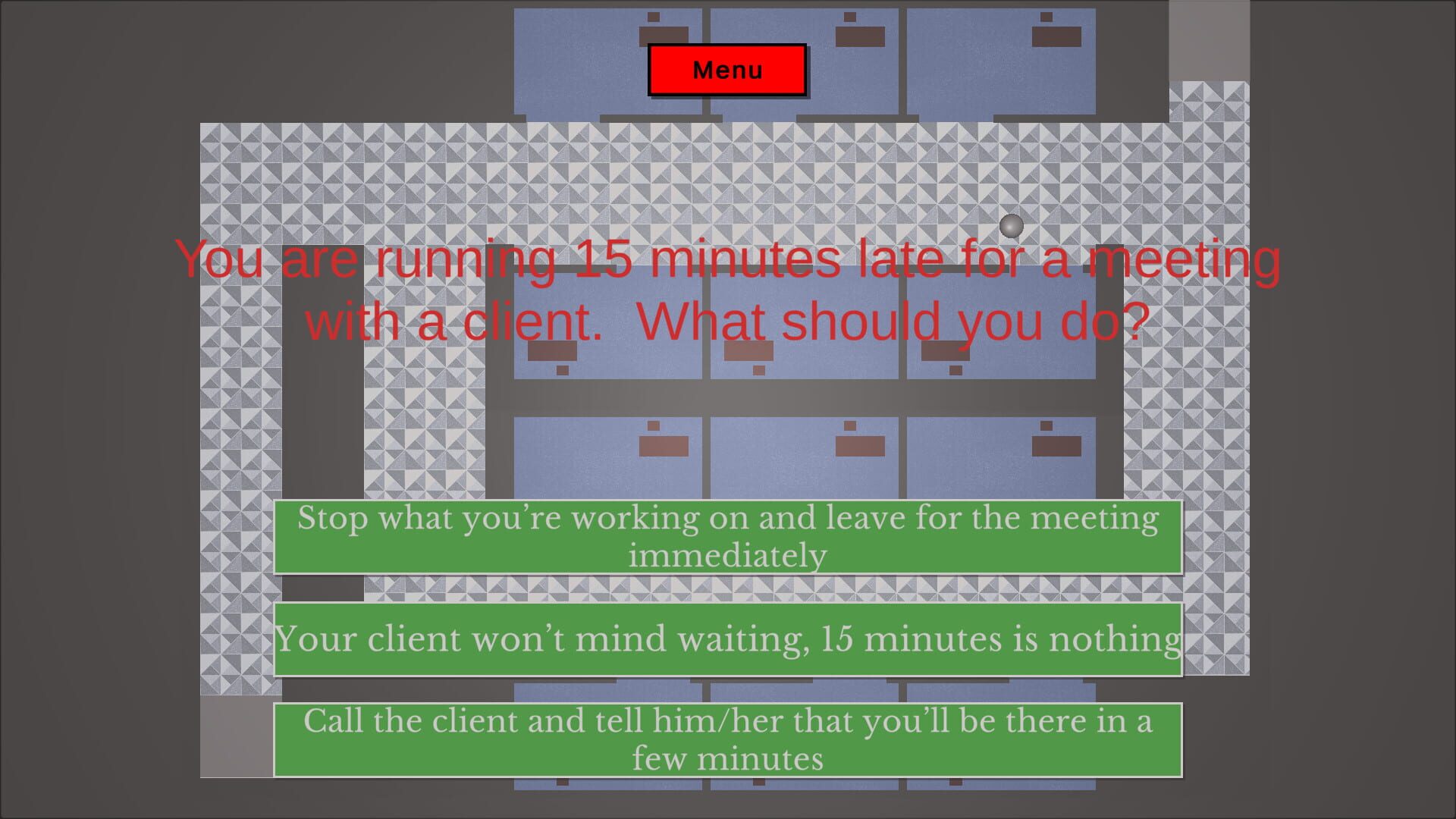 You Deserve a Seat at the Table - Screenshot